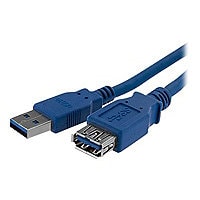 StarTech.com 1m Blue SuperSpeed USB 3.0 (5Gbps) Extension Cable A to A - M/