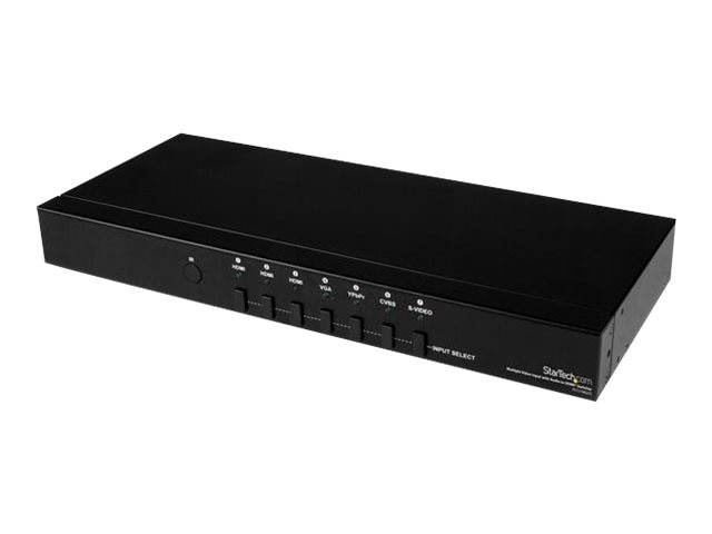 StarTech.com Multiple Video Input to HDMI Switcher - HDMI / VGA / Component