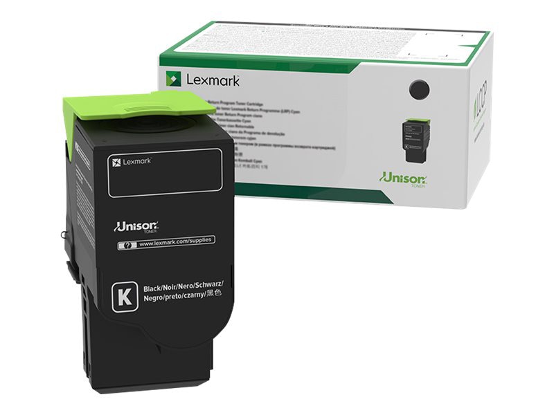 Lexmark 701XK - Extra High Yield - black - original - toner cartridge - LCCP, LRP