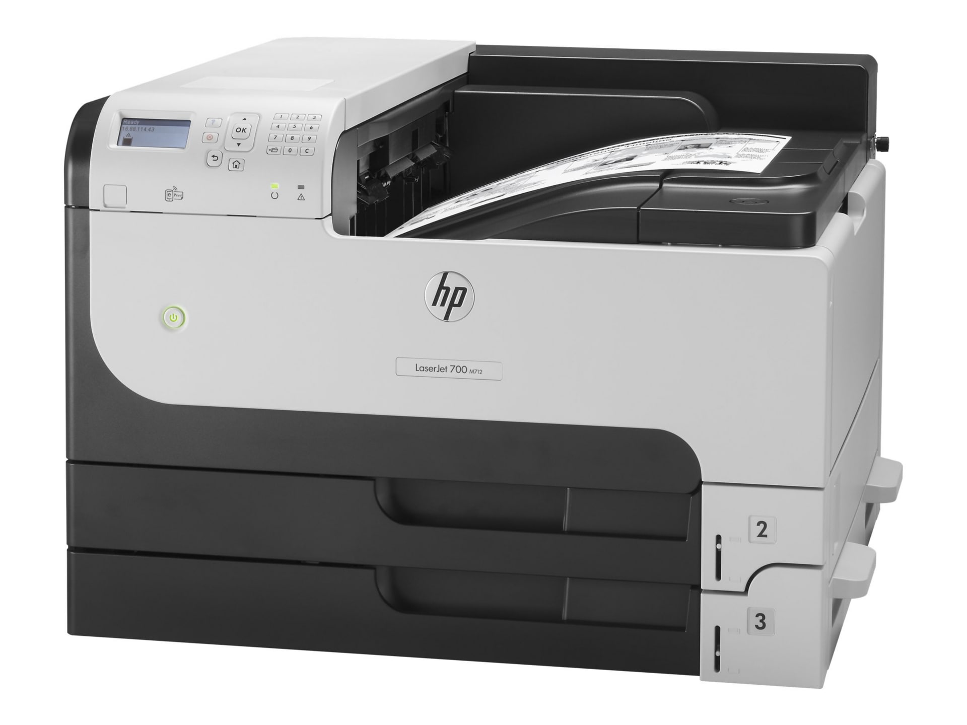 HP LaserJet 700 M712DN Desktop Laser Printer - Monochrome