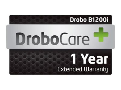 DroboCare B1200i - extended service agreement - 1 year - shipment