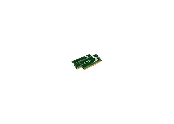 Kingston HyperX LoVo - DDR3L - 8 GB : 2 x 4 GB - SO DIMM 204-pin