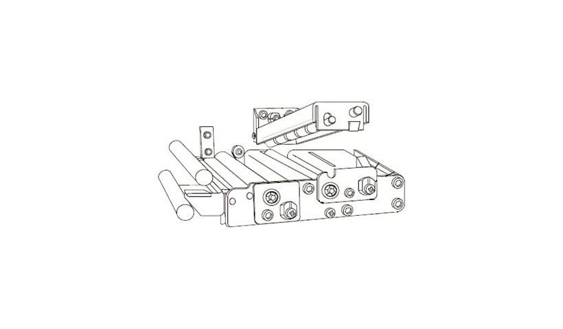 Zebra - peel roller assembly