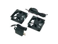 Middle Atlantic DC Fan Kit for MFR Rack - 50CFM, 3in DC Fans