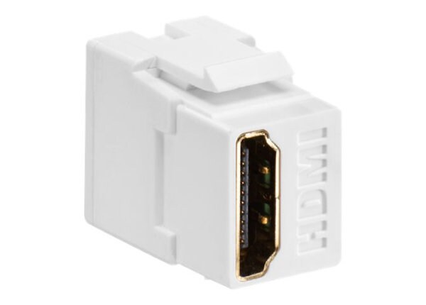 Leviton QuickPort Feedthrough Connector - modular insert (coupling)