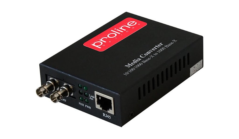 Proline - fiber media converter - GigE
