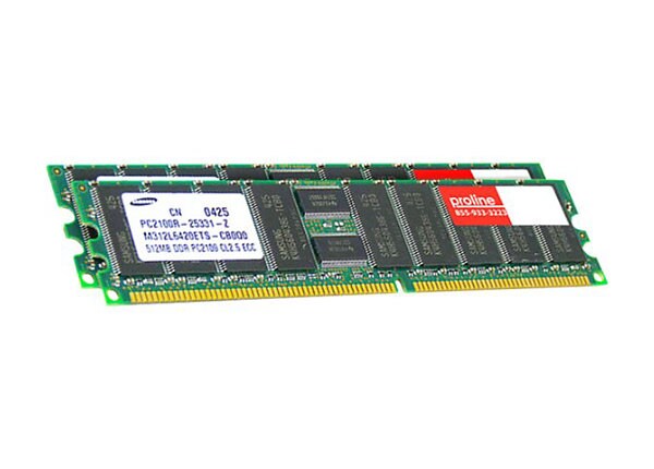 Proline - DDR2 - 2 GB: 2 x 1 GB - DIMM 240-pin
