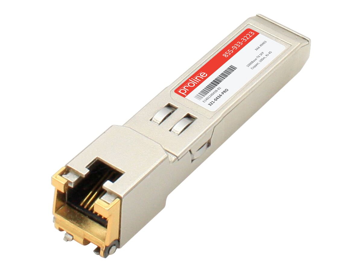 Proline NetScout 321-0434 Compatible SFP TAA Compliant Transceiver - SFP (mini-GBIC) transceiver module - GigE