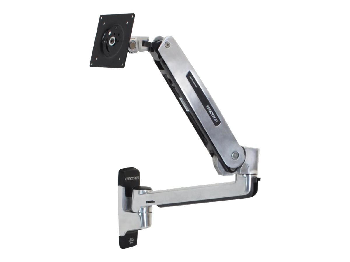 Ergotron LX mounting kit - for LCD display - capacity 3.2-11.3 kg - polished aluminum