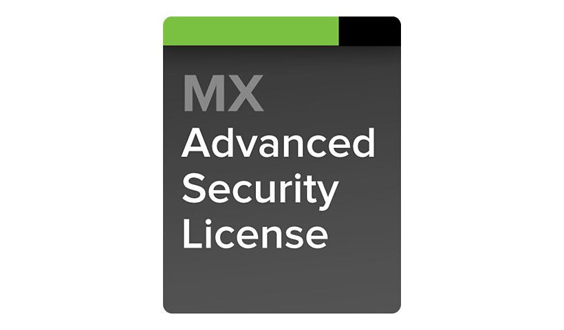 Cisco Meraki MX80 Advanced Security - subscription license (7 years) - 1 license
