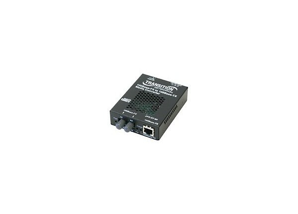 Transition Just Convert-IT Stand-Alone Media Converter - fiber media converter - Fast Ethernet