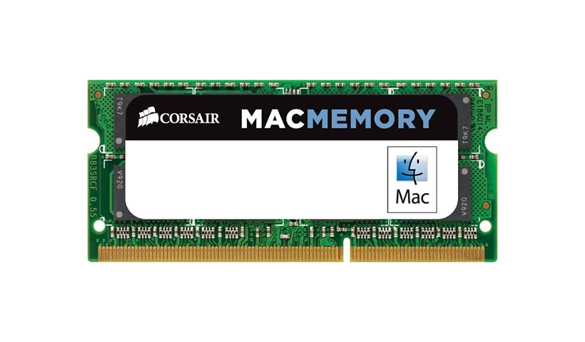 CORSAIR Mac Memory - DDR3 - module - 4 GB - SO-DIMM 204-pin - unbuffered