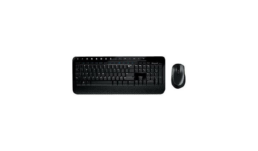 Microsoft Wireless Desktop 2000 - keyboard and mouse set - Canadian French