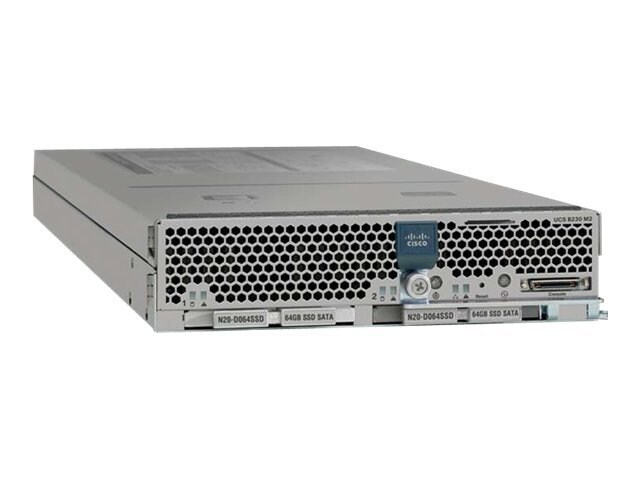 Cisco UCS B230 M2 Blade Server - blade - Xeon E7-2870 2.4 GHz - 128 MB - no HDD