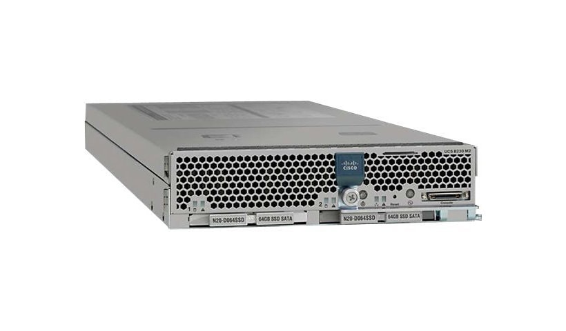 Cisco UCS B230 M2 Blade Server - blade - Xeon E7-2870 2.4 GHz - 128 MB - no HDD