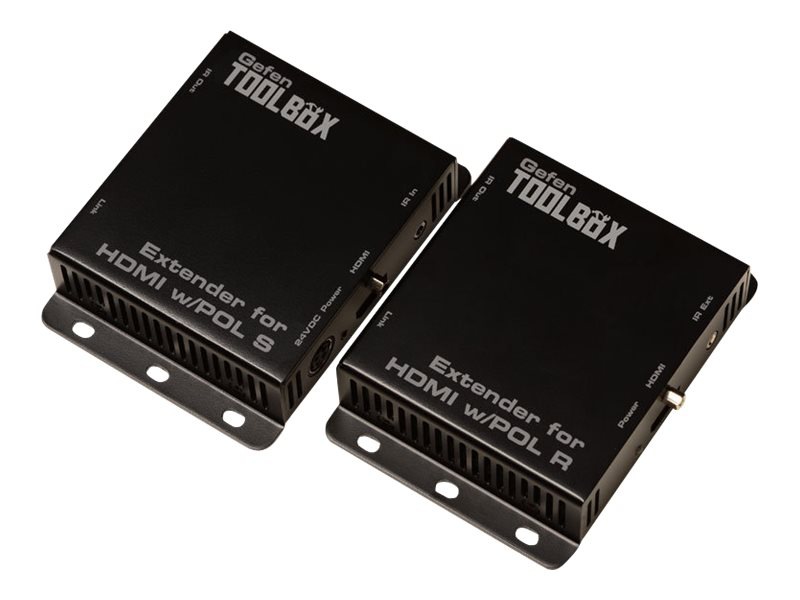 GefenToolBox Extender for HDMI with POL (Sender and Receiver Units) - video/audio/infrared extender