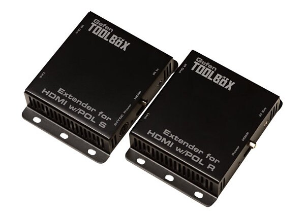 GefenToolBox Extender for HDMI with POL (Sender and Receiver Units) - video/audio/infrared extender