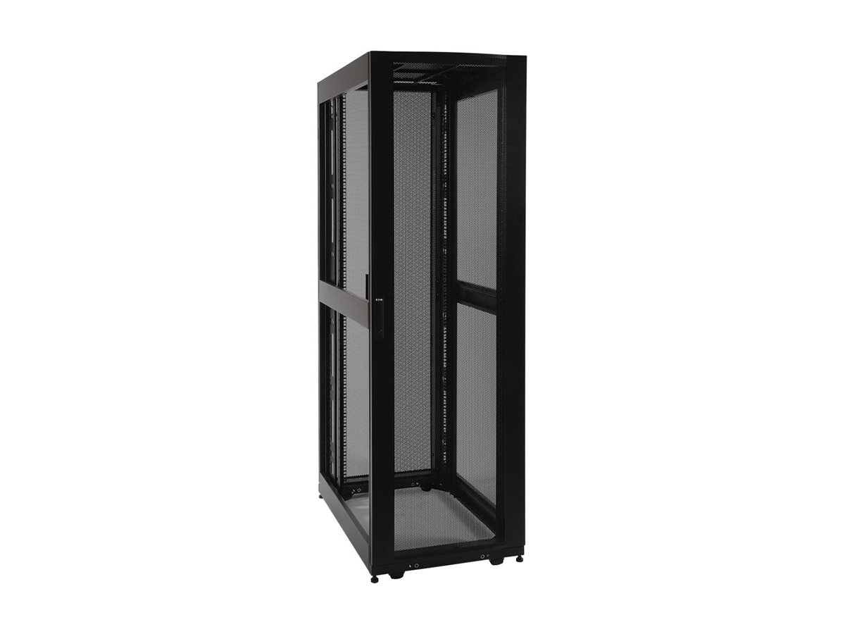 Thumbnail 3 of 17 for Eaton Tripp Lite Series 42U SmartRack Mid-Depth Rack Enclosure Cabinet with doors & side panels