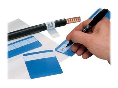 Panduit Write-On Self-Laminating Wire Marker Cards - labels -  (pack of 25)