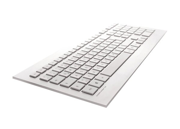 CHERRY STRAIT Corded - keyboard - English - US - white, silver