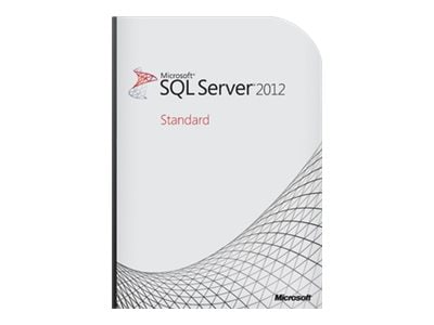 Microsoft SQL Server 2012 Standard - box pack - 1 server, 10 CALs
