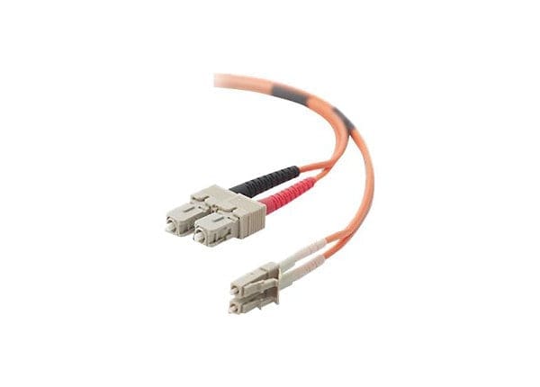 Belkin 10m LC/SC Multimode Duplex 62.5/125 Fiber Optic Cable