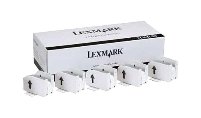 Lexmark - 5 - staple cartridge (pack of 5000)