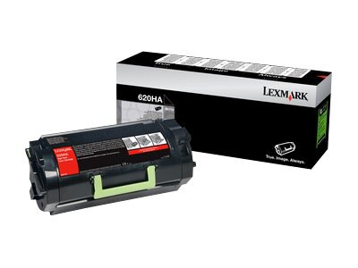 Lexmark 620HA - High Yield - black - original - toner cartridge - LCCP