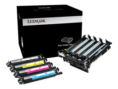 Lexmark Black & Colour Imaging Kit - black, color - printer imaging kit -  LCCP