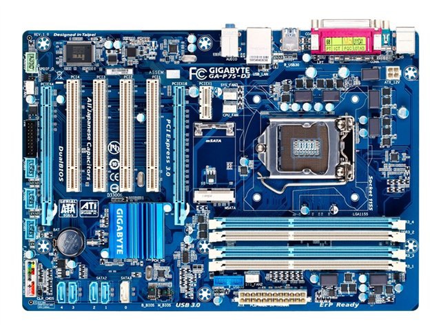 Gigabyte GA-P75-D3 - 1.0 - motherboard - ATX - LGA1155 Socket - B75