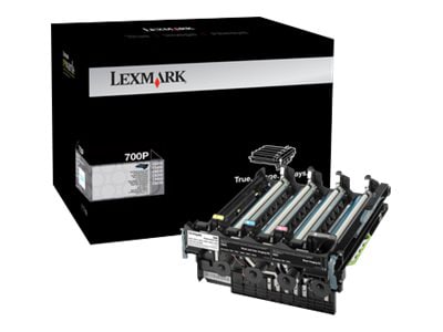 Lexmark 700P - color (cyan, magenta, yellow, black) - photoconductor unit -  LCCP