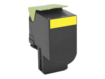 Lexmark 800S4 - yellow - original - toner cartridge - LCCP