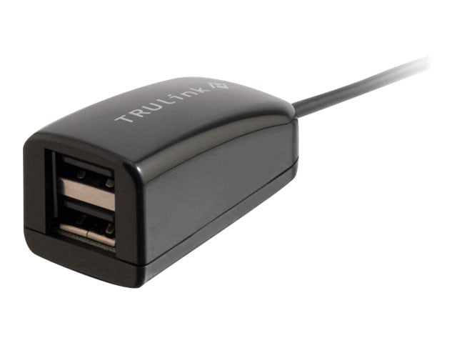 C2G 2-Port USB Hub for Chromebooks, Laptops and Desktops - hub - 2 ports