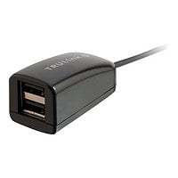 C2G 2-Port USB Hub for Chromebooks, Laptops and Desktops - hub - 2 ports