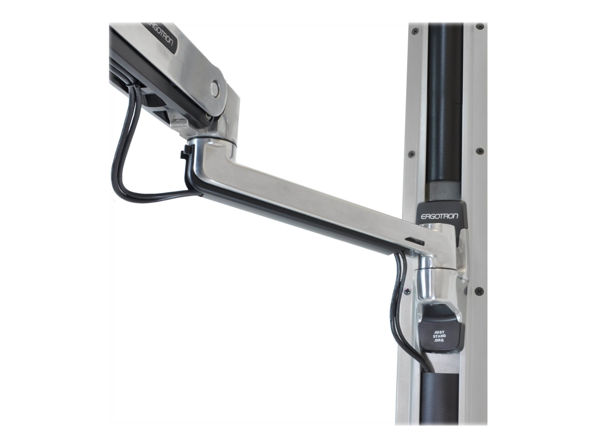 Thumbnail 3 of 6 for Ergotron LX mounting kit - Constant Force Technology - for LCD display / keyboard / mouse / CPU - medium CPU holder -