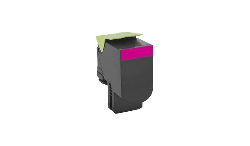 Lexmark 800X3 - Extra High Yield - magenta - original - toner cartridge - LCCP