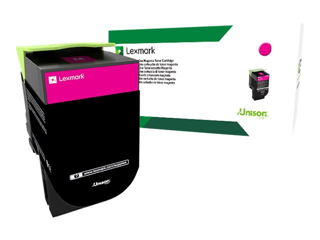 Lexmark 801HM - High Yield - magenta - original - toner cartridge - LCCP, LRP