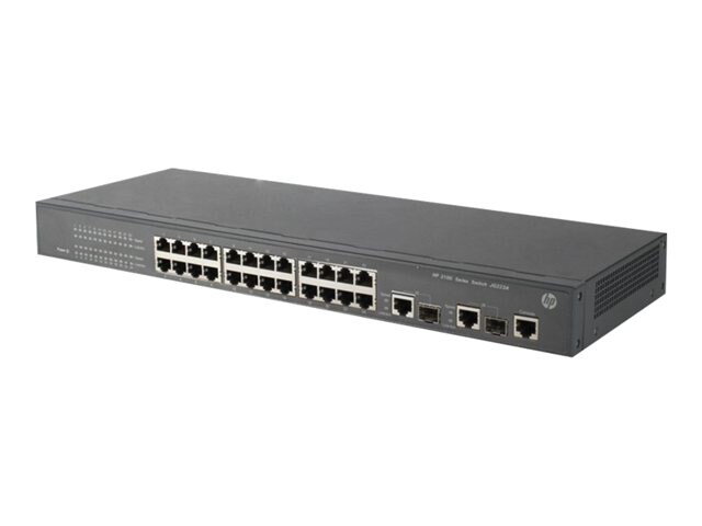 HP 3100-24 v2 SI Switch - 24 ports - managed - rack-mountable