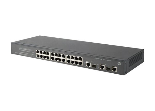 HP 3100-24 v2 SI Switch - 24 ports - managed - rack-mountable