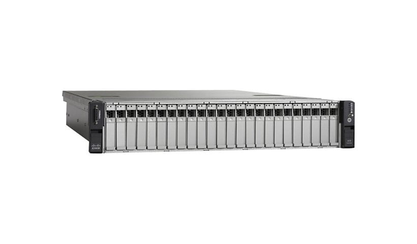 Cisco UCS C240 M3 High-Density Rack-Mount Server Small Form Factor - rack-mountable - Xeon E5-2680 2.7 GHz - 96 GB - HDD