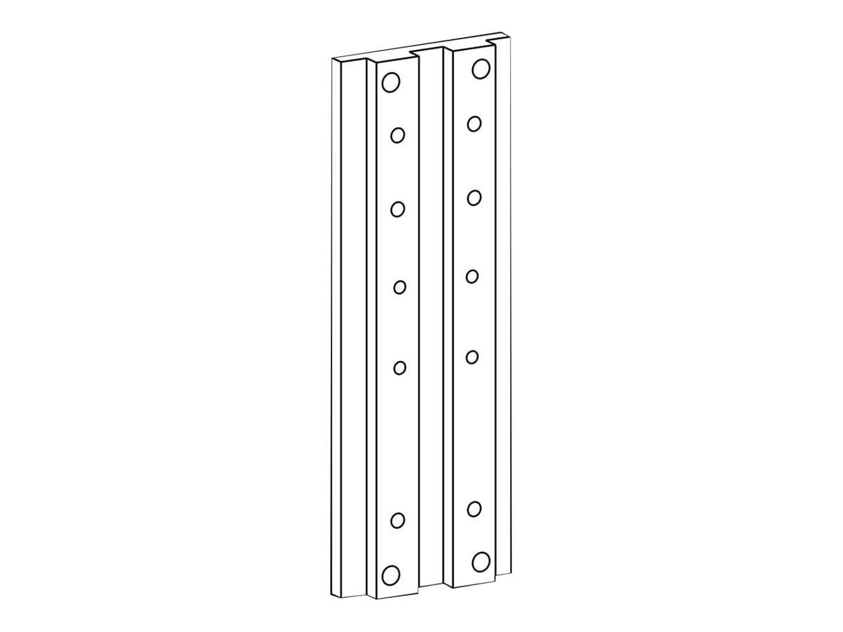 Ergotron mounting component - for flat panel - aluminum