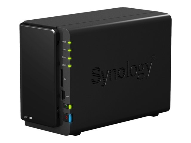Synology Disk Station DS213+ - NAS server - 4 TB