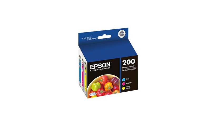 Epson 200 Multi-Pack - yellow, cyan, magenta - original - ink cartridge
