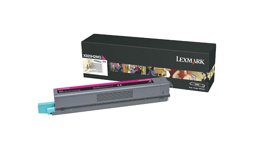 Lexmark - High Yield - magenta - original - toner cartridge