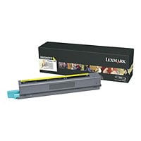 Lexmark - High Yield - yellow - original - toner cartridge