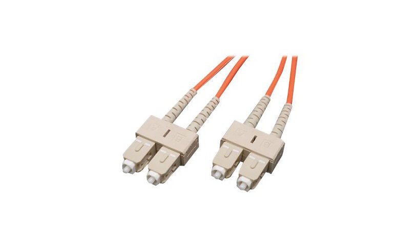 Tripp Lite 100M Duplex Multimode 62.5/125 Fiber Optic Patch Cable SC/SC 328' 328ft 100 Meter - patch cable - 100 m -