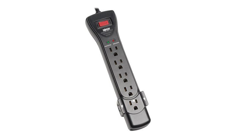 Tripp Lite Surge Protector Power Strip 120V 7 Outlet 7' Cord 2160 Joules Black - surge protector - 1.8 kW