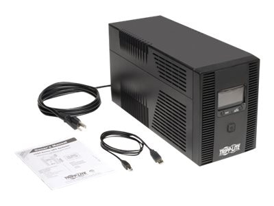 Thumbnail 4 of 9 for Eaton Tripp Lite Series UPS Smart 1300VA 720W Tower LCD Battery Back Up AVR Coax RJ45 USB - UPS - 720 Watt - 1300 VA