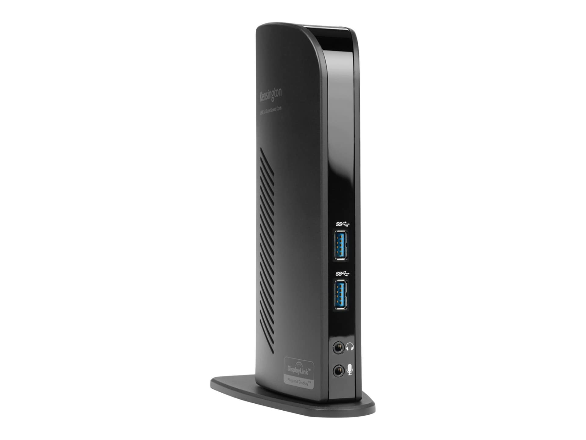 Kensington SD3500v Universal USB 3.0 Dual-2K Dock - HDMI/DVI-I - Windows - docking station - USB - 1GbE