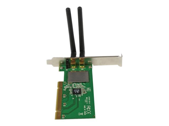 StarTech.com PCI 300 Mbps Wireless N Network Adapter 802.11n/g 2T2R